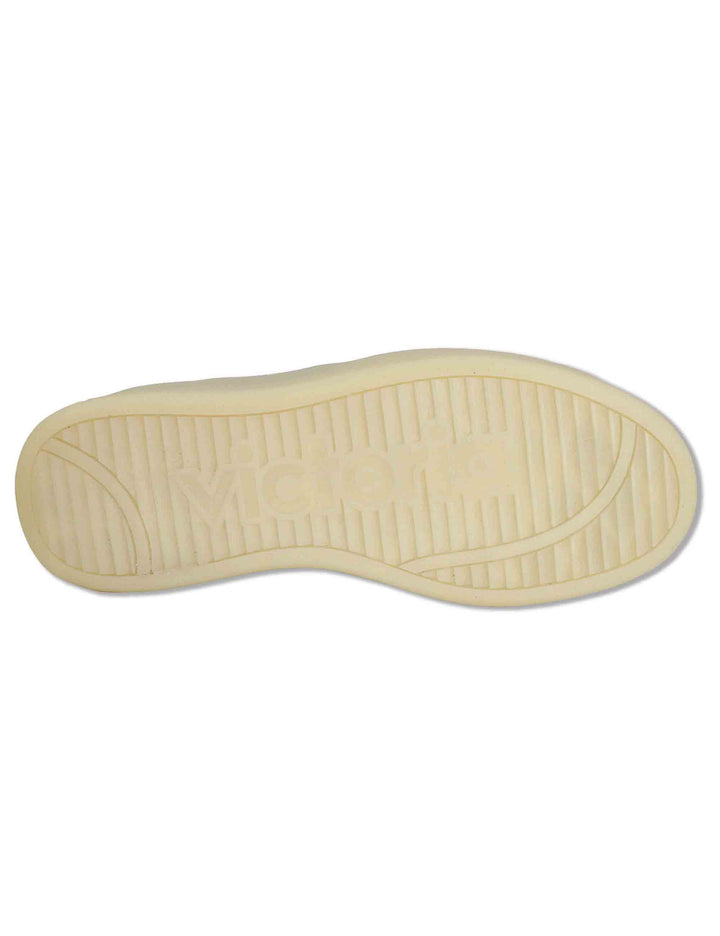 Sneakers donna Turin in nabuk beige con suola alta 1265100 80_Beige Victoria 