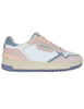 Women's Uban pink leather sneakers with contrasting suede 8800128 42_Pink
