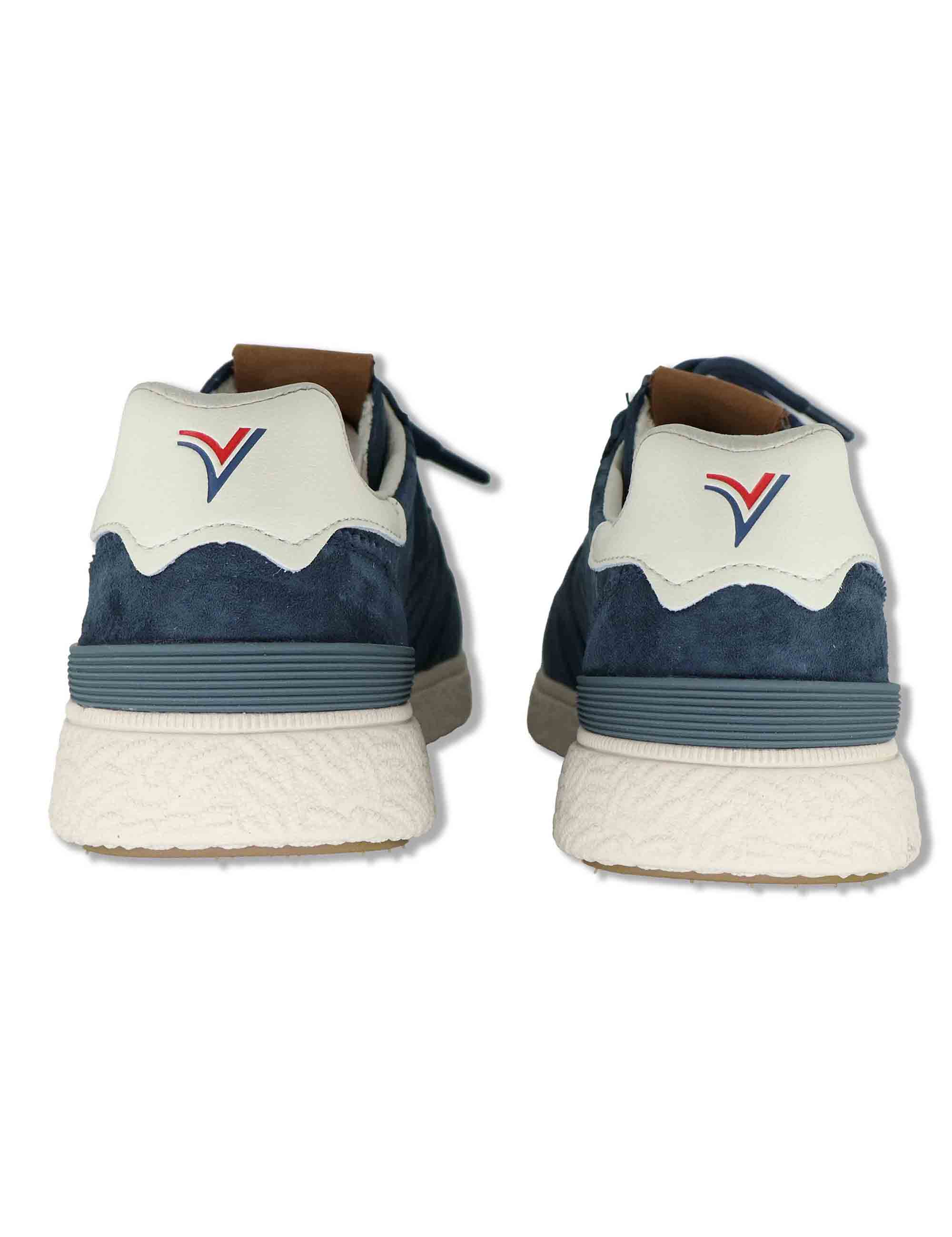 Sneakers uomo Anima in camoscio blu con suola alta e ultra leggera 8805104 30_Marino Victoria 
