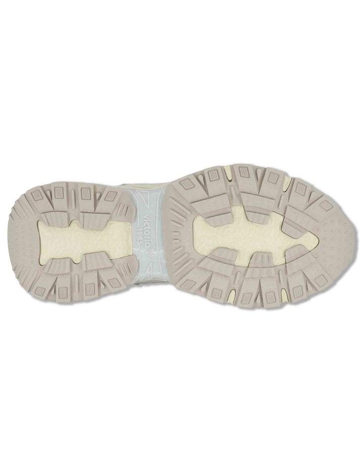Sneakers donna Mythos in pelle e tessuto grigio con suola alta e sportiva 8809104 12_Gris Victoria 