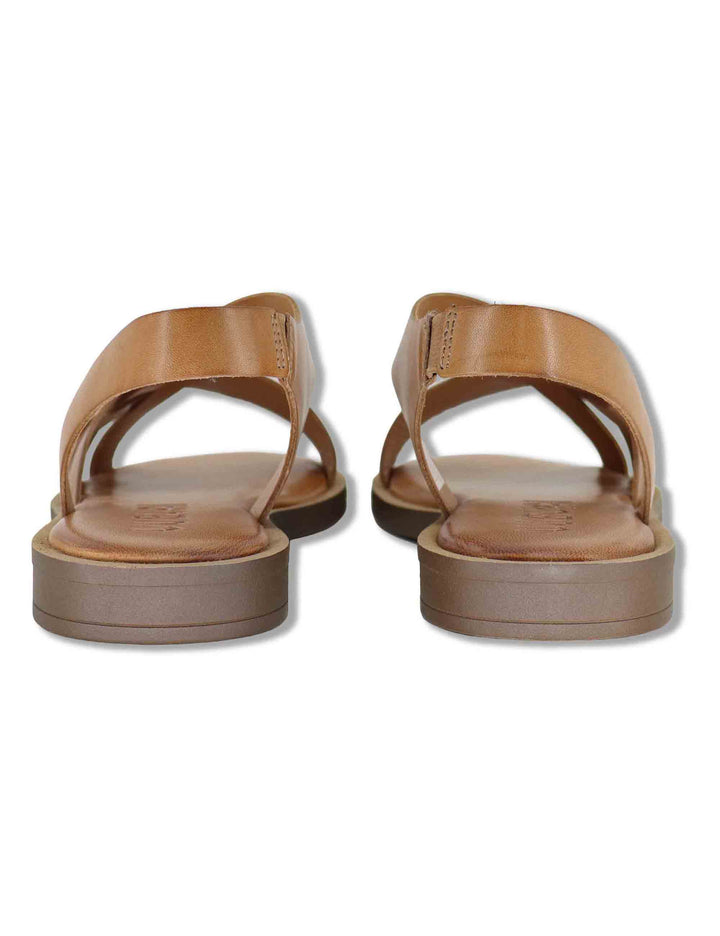 Sadnali bassi donna in pelle cuoio con sottopiede imbottito WD425R24 500008 Vueva 