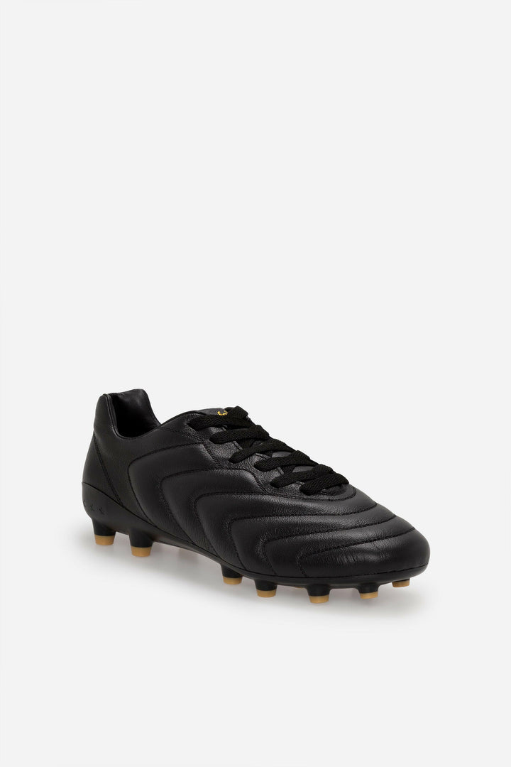 Scarpe da calcio Superleggera 2.0 in pelle nera.