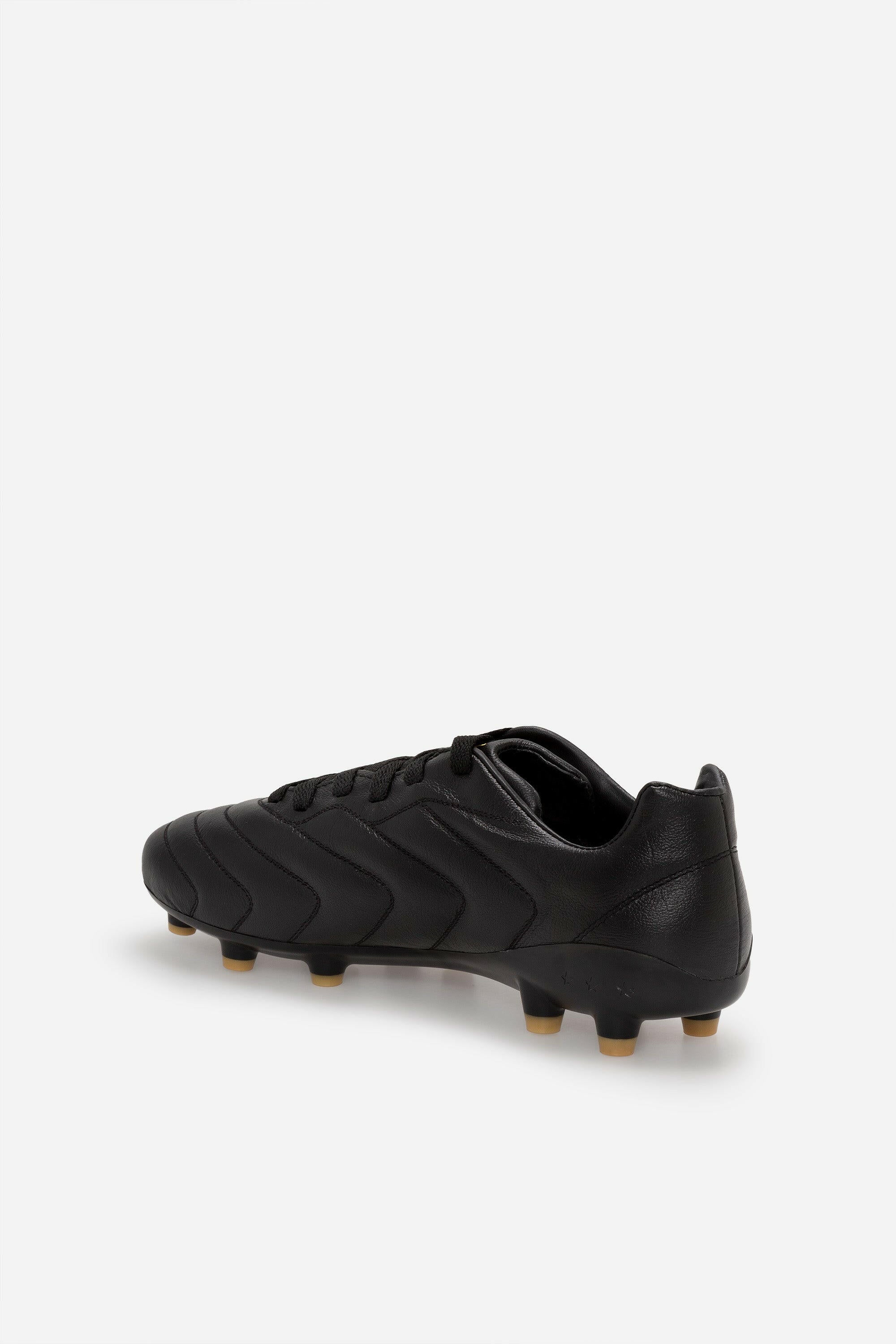 Scarpe da calcio Superleggera 2.0 in pelle nera.