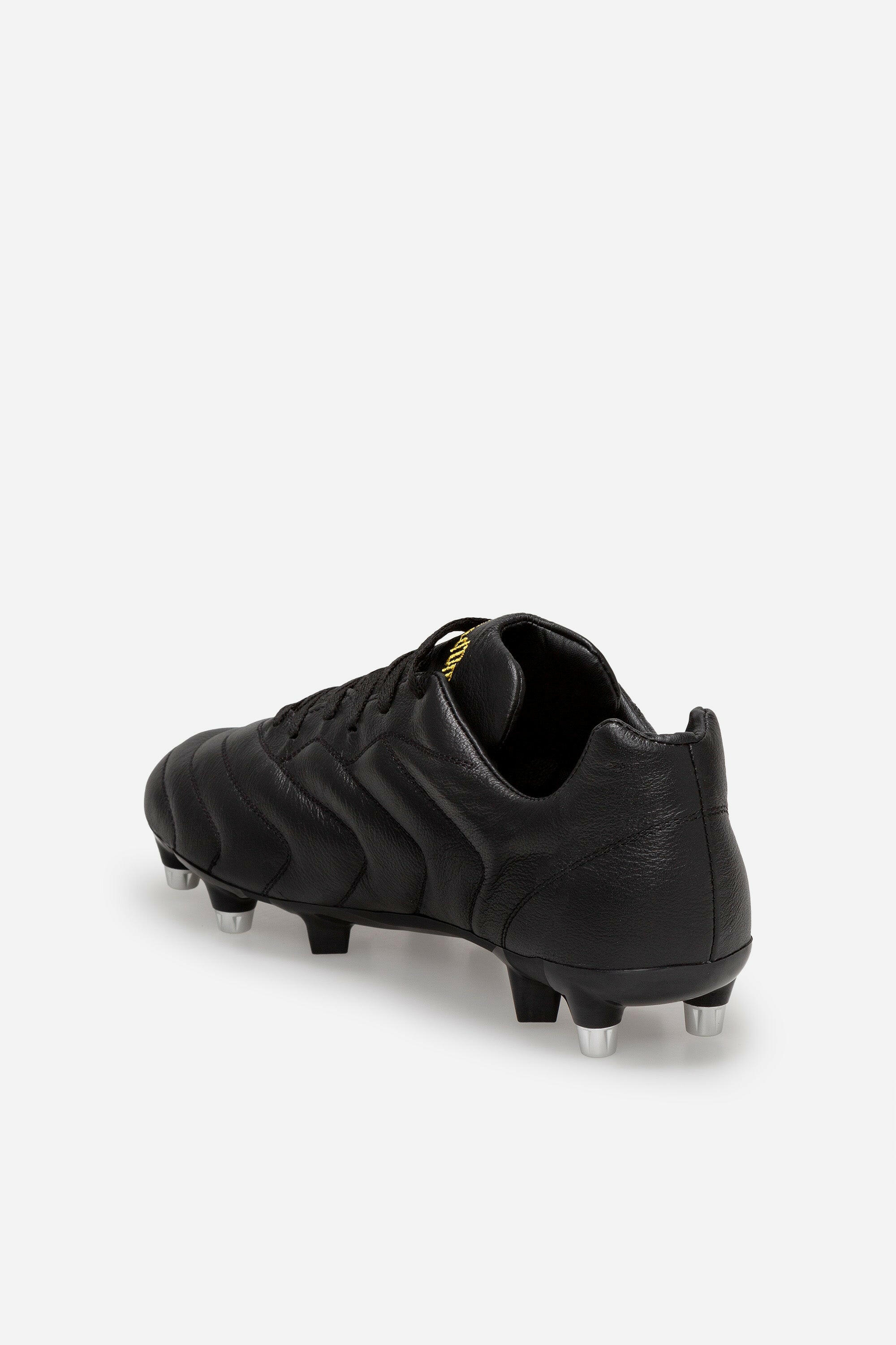 Scarpe da calcio Superleggera 2.0 in pelle nera.