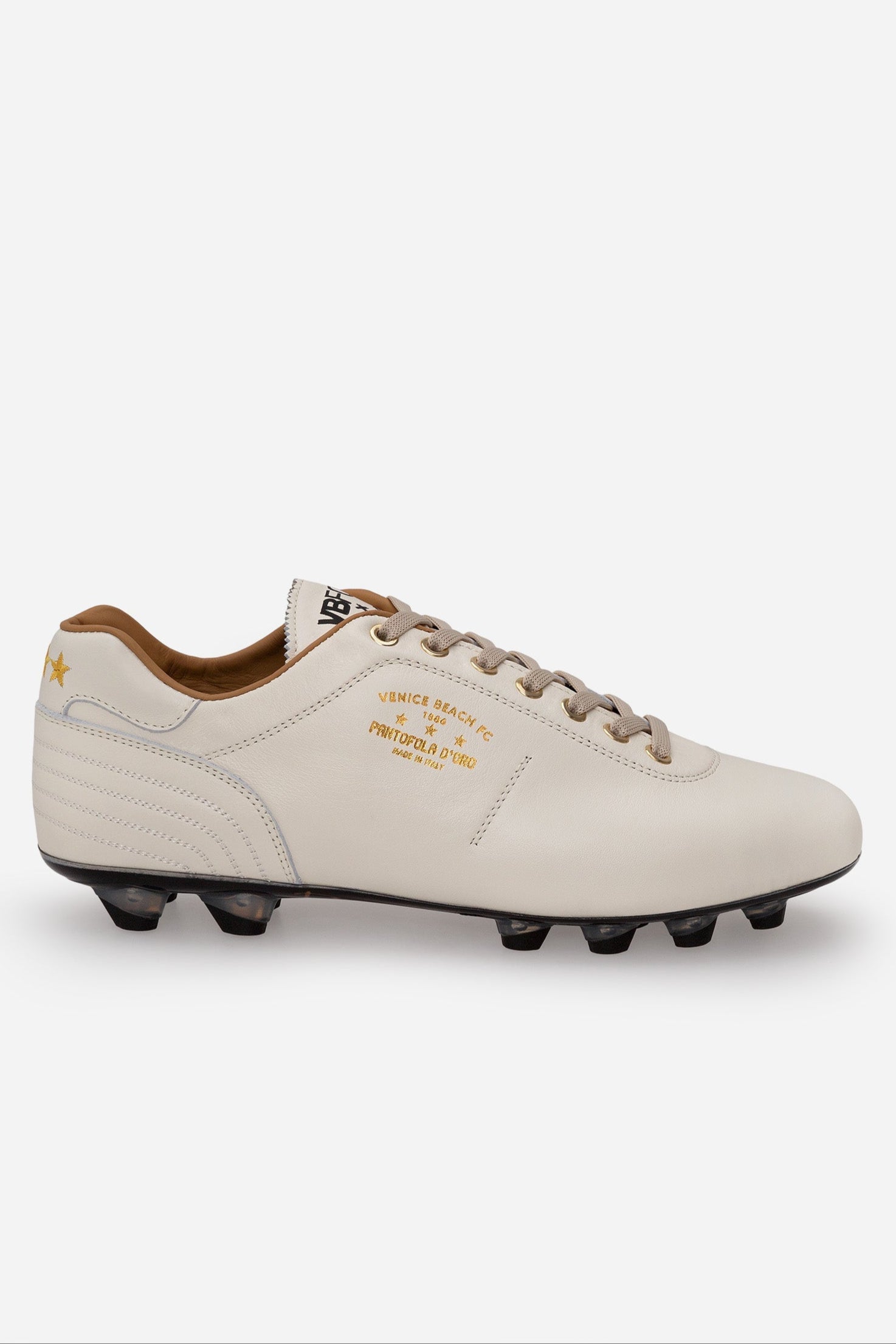 Scarpe da calcio in pelle off white Venice Beach FC edizione limitata