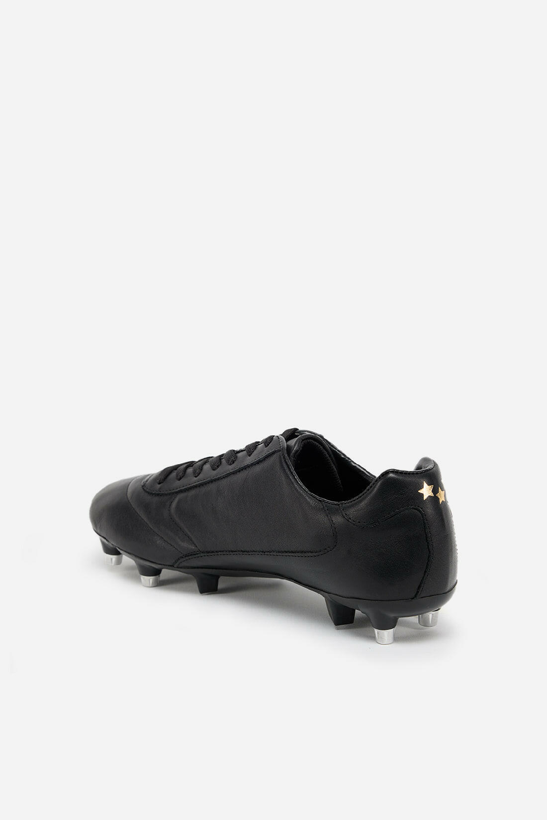 Scarpe da calcio Classic in pelle nera.