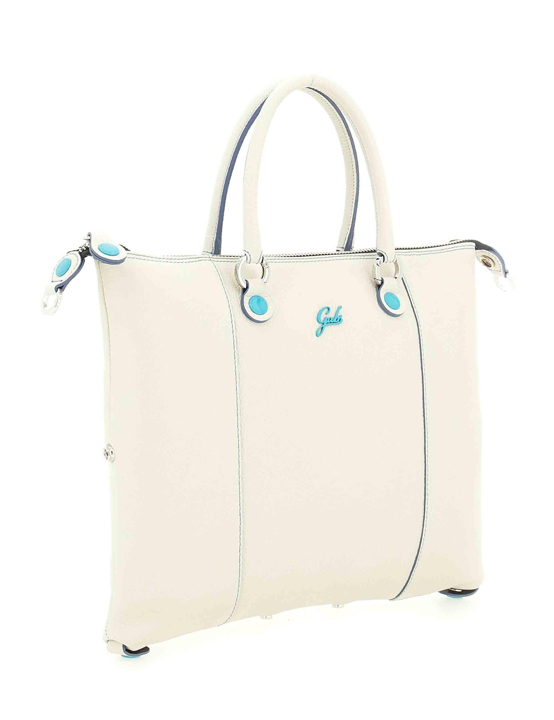 Borse donna G3 PLUS M trasformabili in pelle off white G000033T2 X2577 C1003 Gabs 