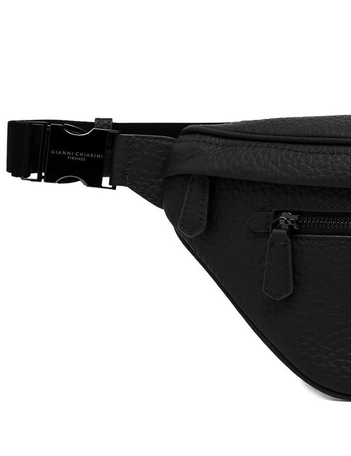 Marsupi uomo Florence in pelle nera MPU B17814 DS 001 Gianni Chiarini 