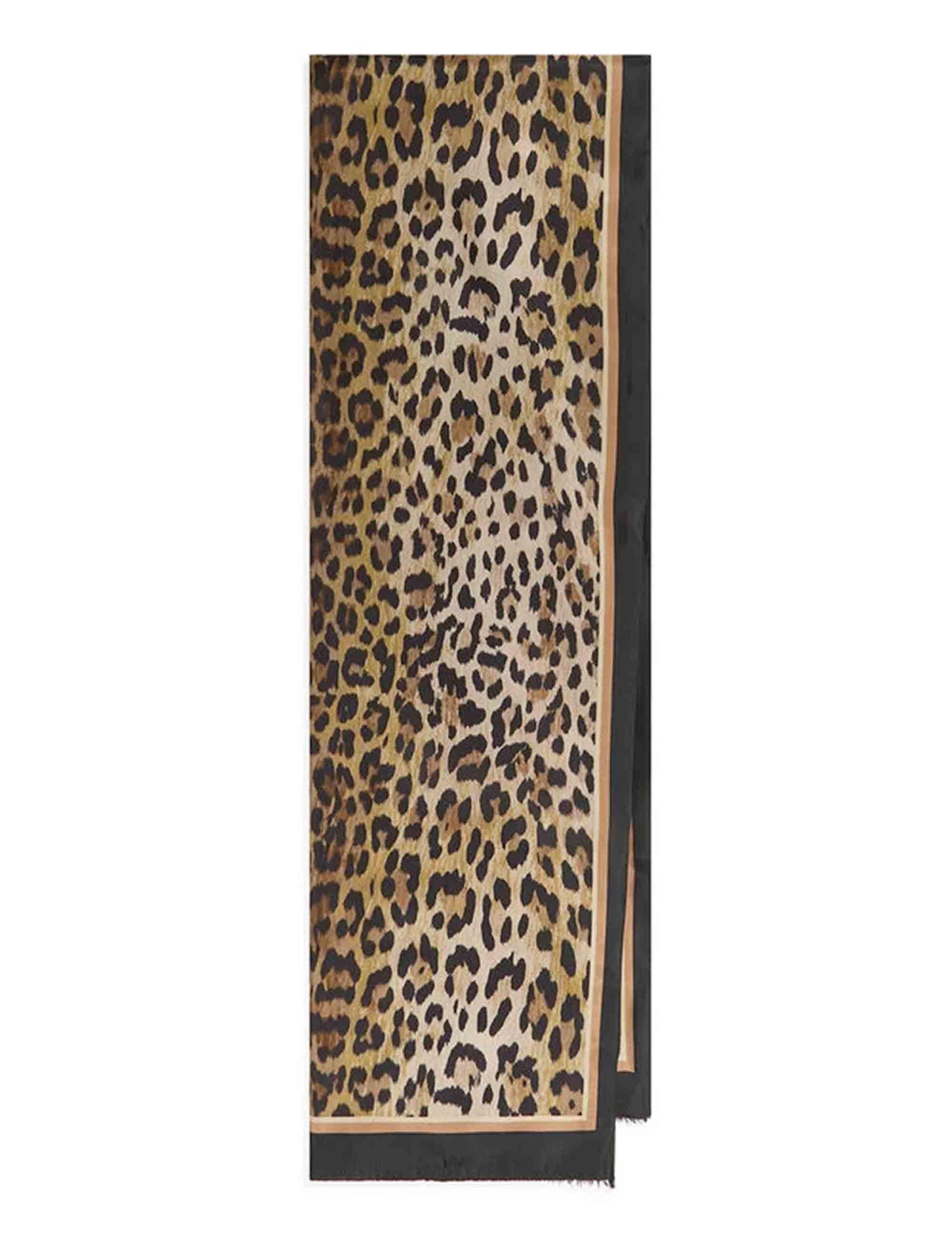 Stole donna Collection Print in pura seta animalier stampate a fantasia IB020730123 A7100 Maliparmi 