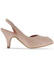 Chic & Sharp Slingback in Powder Leather Women's E401 015