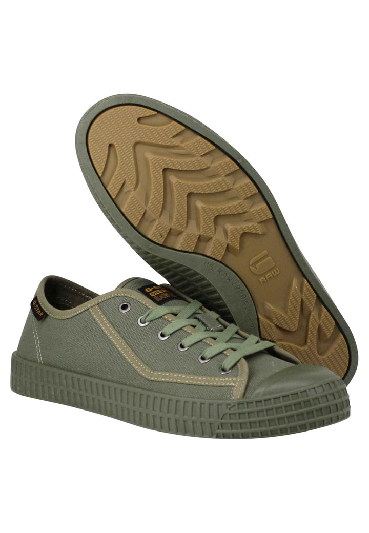 Sneakers uomo Rovulc II in canvas verde 2242 001511 9600 G-Star Raw 