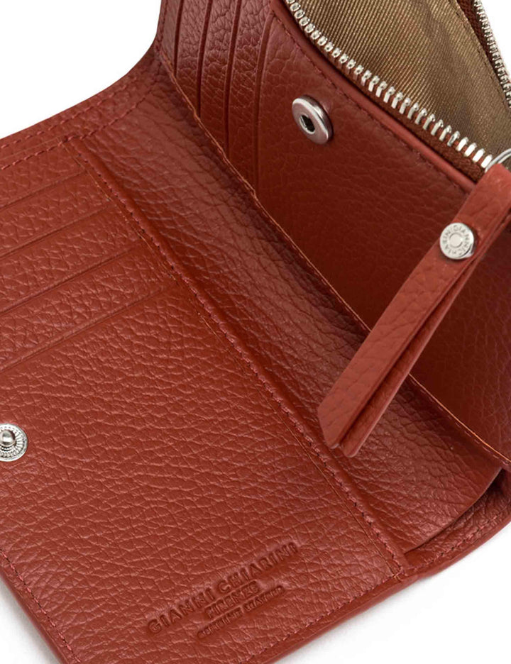 Portafogli donna Wallets Dollaro in pelle mattone PF6003 14049 GRN Gianni Chiarini 