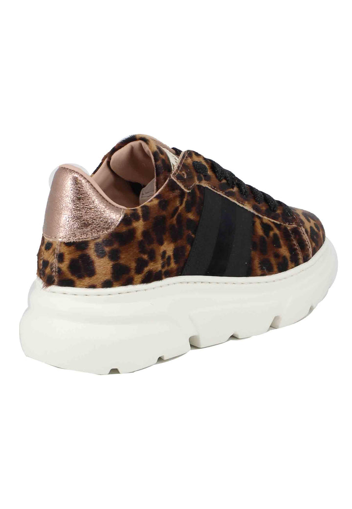 Sneakers da donna in pelle maculata 758-D 500 Stokton 