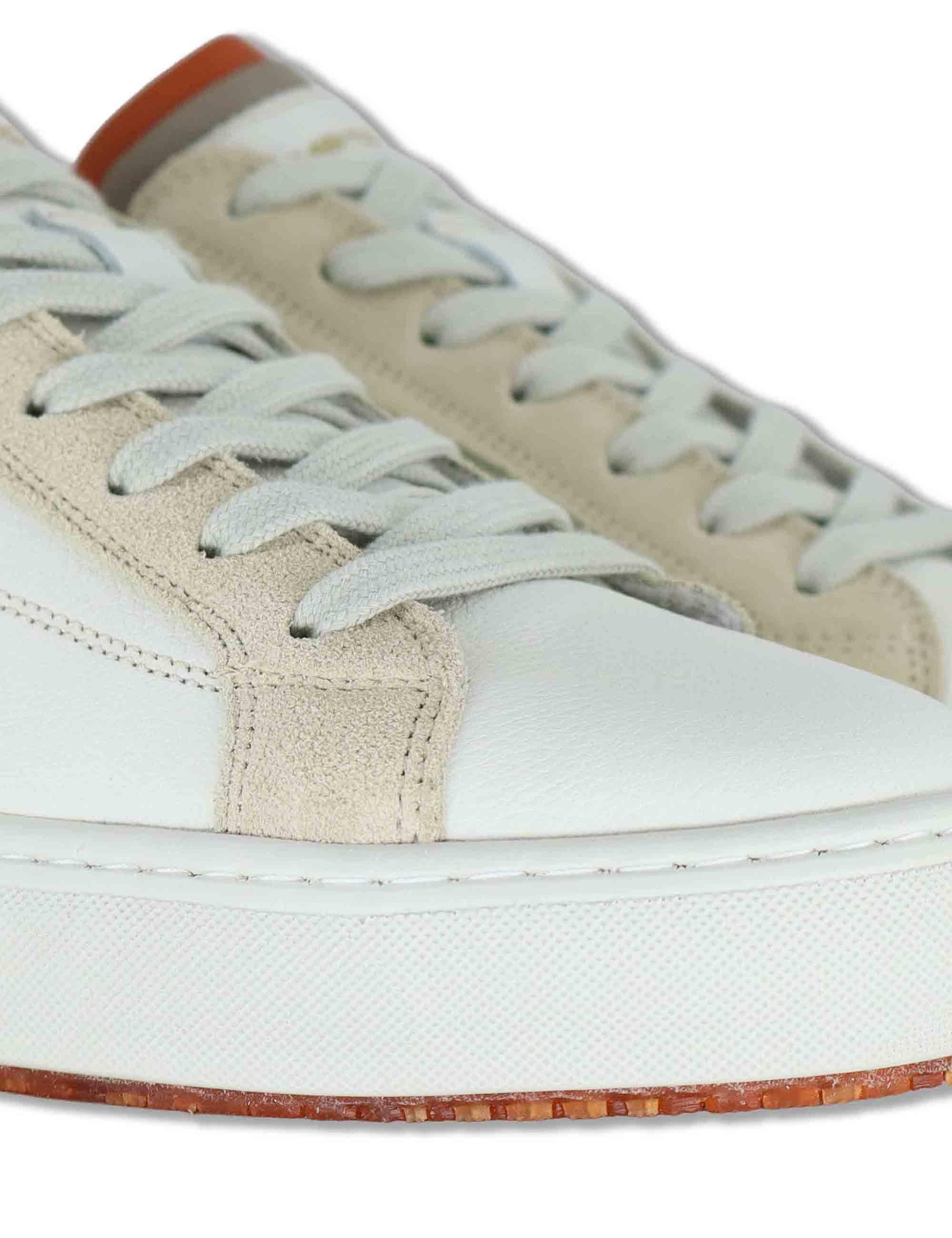 Sneakers uomo Anopolis in pelle off white con suola in gomma leggera 11218 11287AM Ambitious 