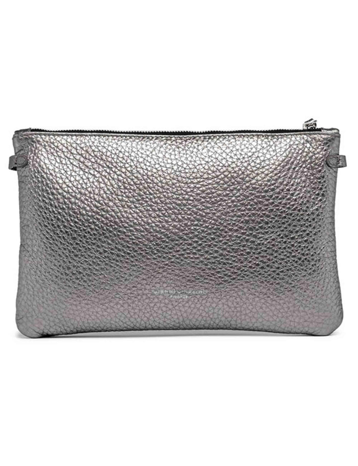 Borse donna Hermy in pelle martellata grigio perla con tracolla BS3975 14205 RNGDBL Gianni Chiarini 