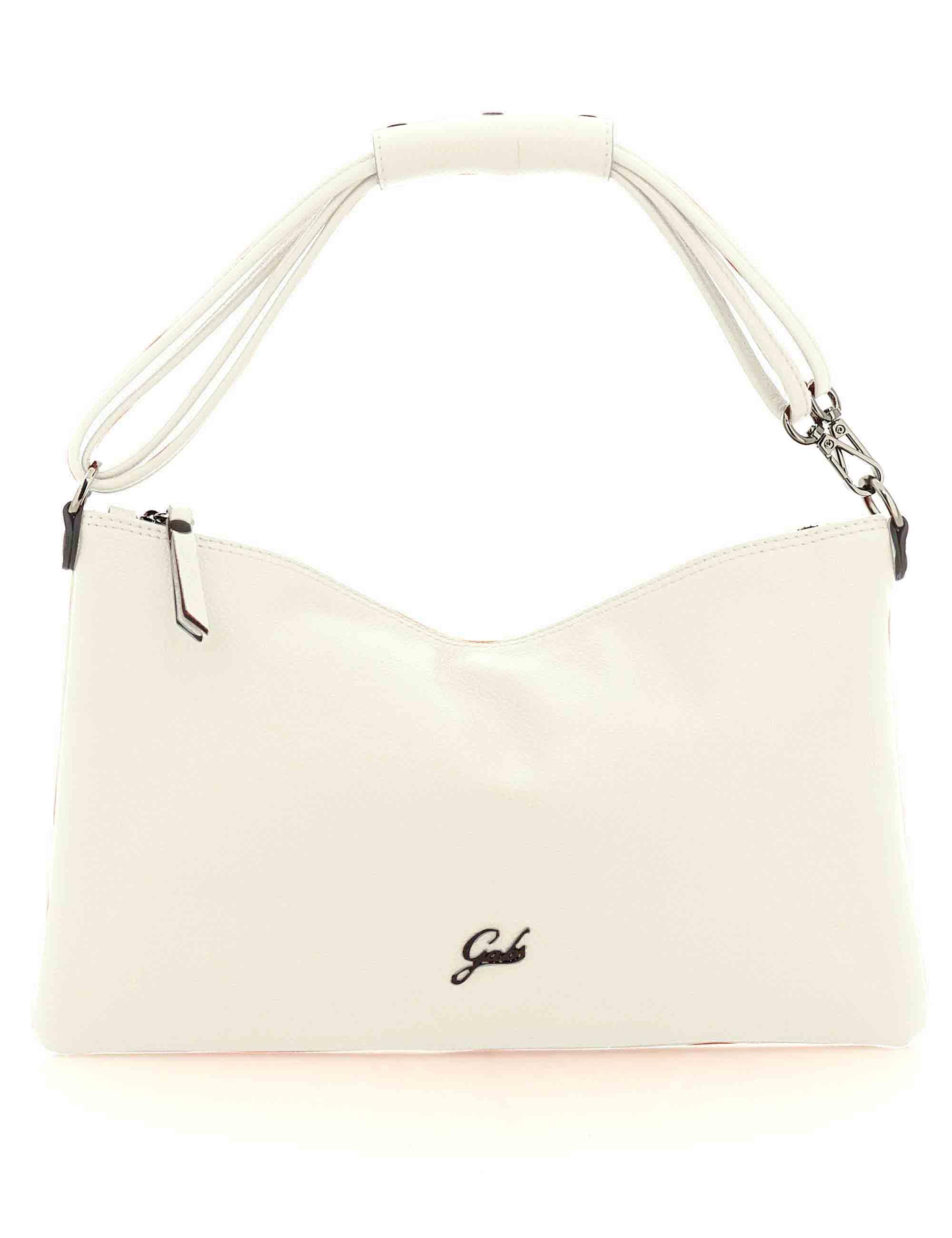 Borse donna Beyonce EW M in pelle off white con tracolla removibile G012100T2 X2428 C1003 Gabs 