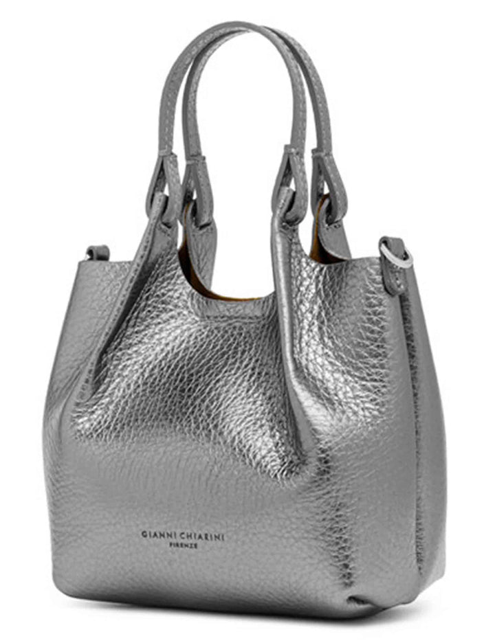 Borse donna Dua in pelle argento BS9718 14205 RNGDBL Gianni Chiarini 