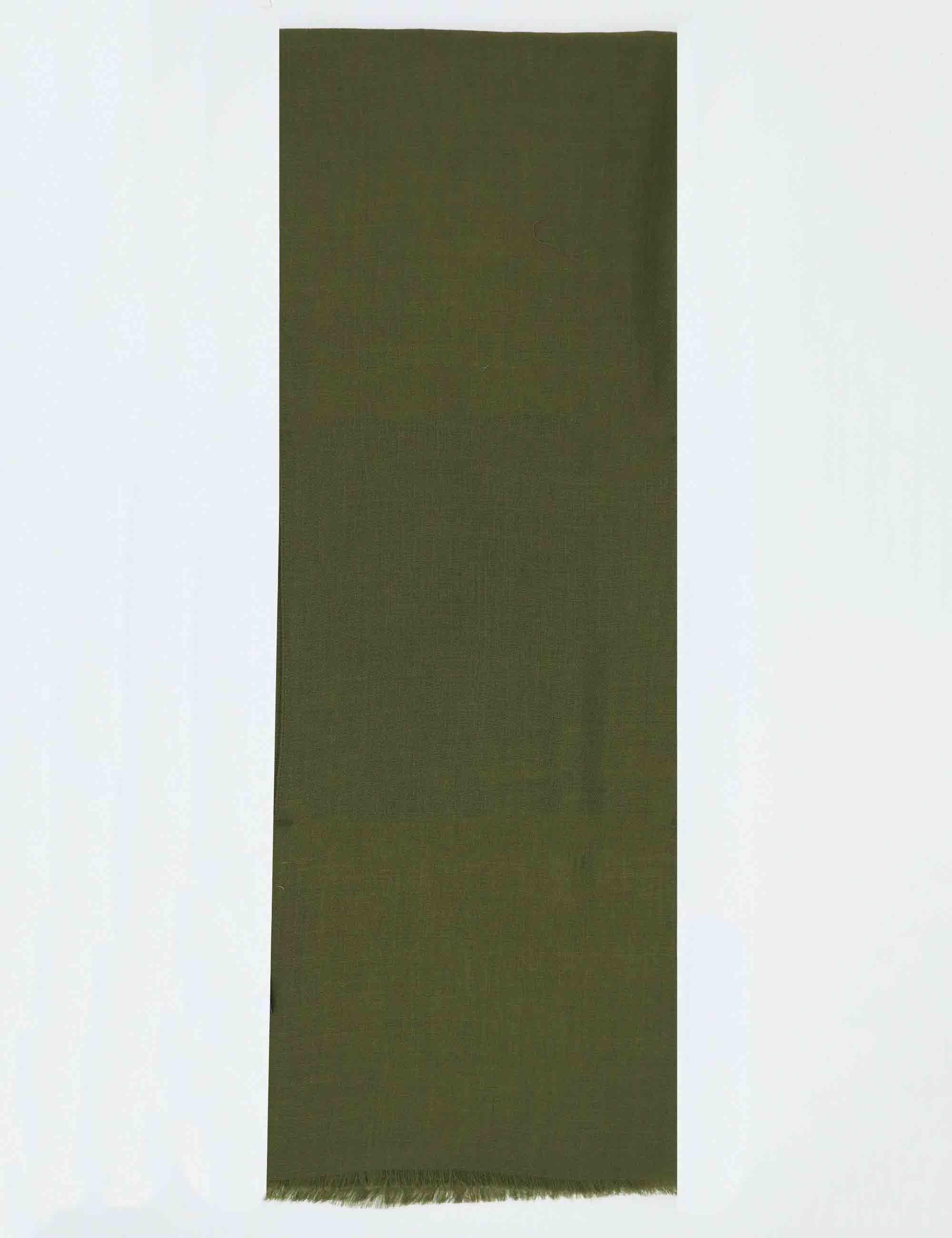 Sciarpe in Misto Seta Verde Uomo U1235 21709 712