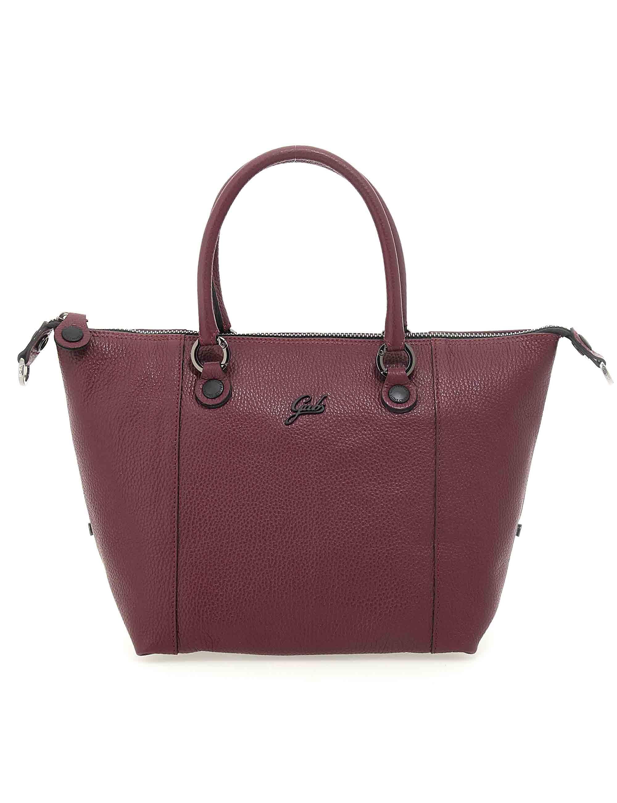Borse donna Shopping trasformabili G3 PLUS L in pelle bordeaux G000033T3 X2428 C4019 Gabs 