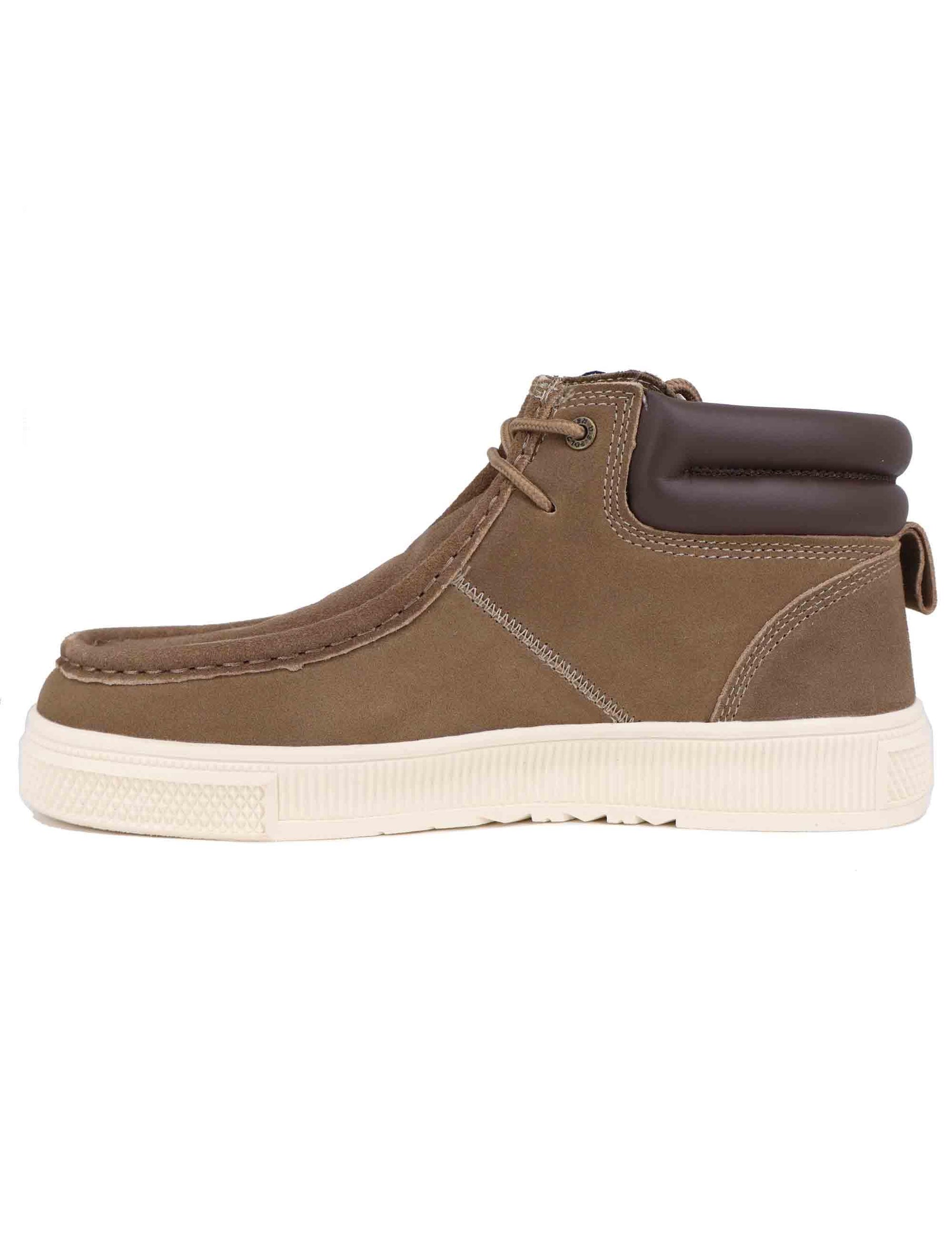 Stivaletti vegan uomo in eco camoscio cuoio BAYAR003M DSY2/TA U.S. Polo Assn. 