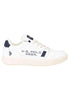 Sneakers uomo in eco pelle e tessuto bianco Uomo TYMES004 WHI-DBL09