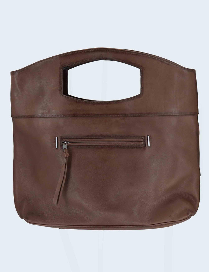 Borse donna urban family maxi in pelle taupe RBS 9004 090 Rehard 