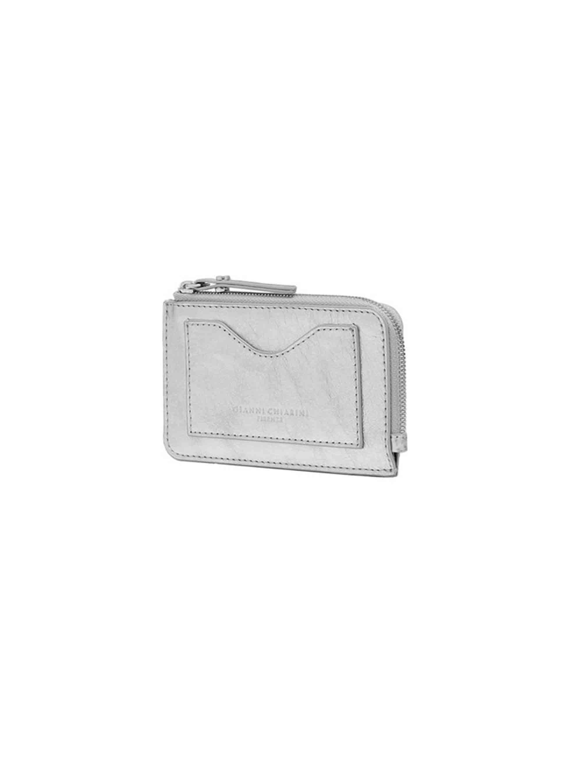 Portafogli donna in pelle argento PFW5085 359 LMW Gianni Chiarini 