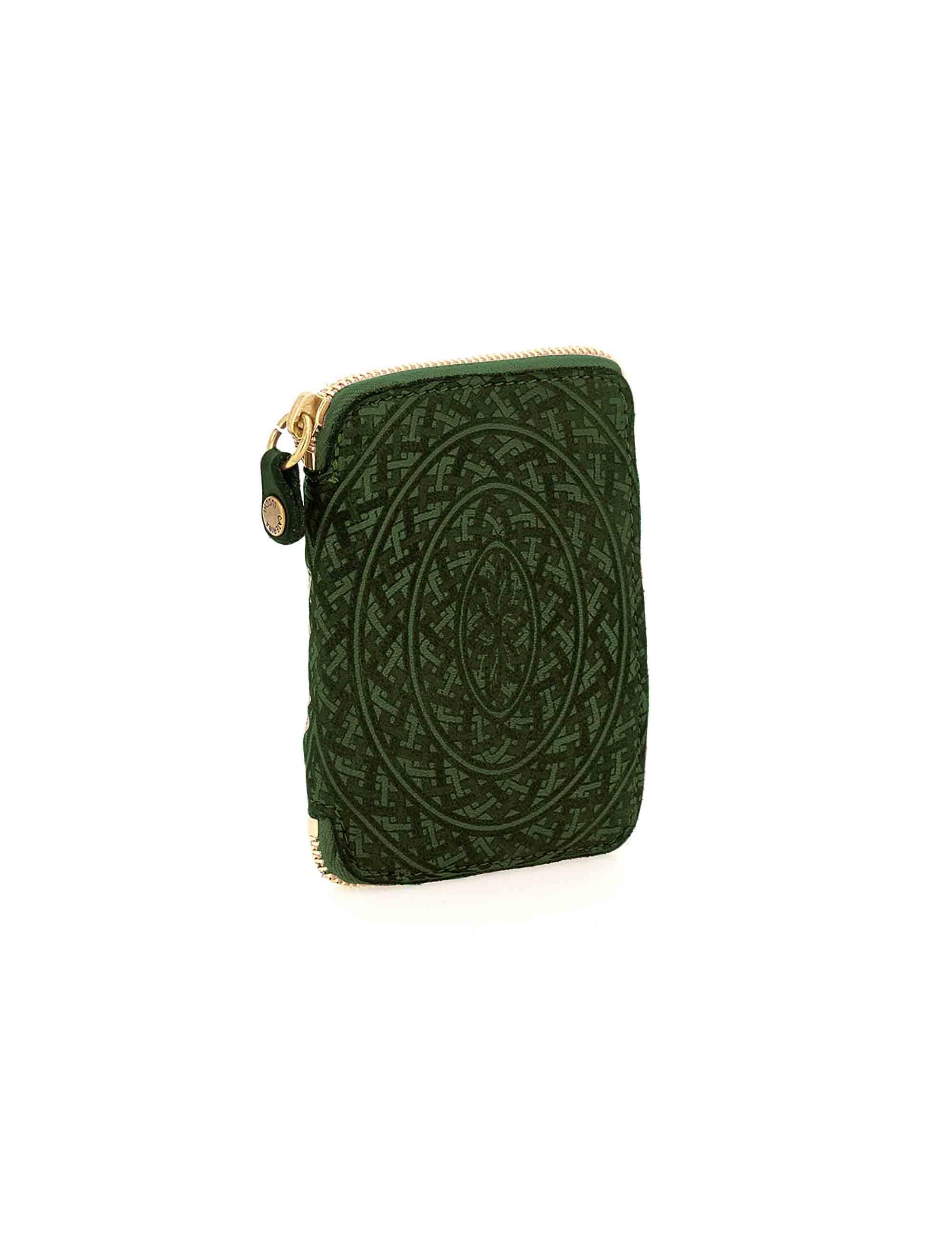 Portafogli donna Nina in pelle verde L009490ND C2559 Caterina Lucchi 