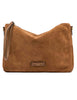 Borse Nora Pouch in pelle scamosciata cuoio Donna BS10225 CM-PL 1478