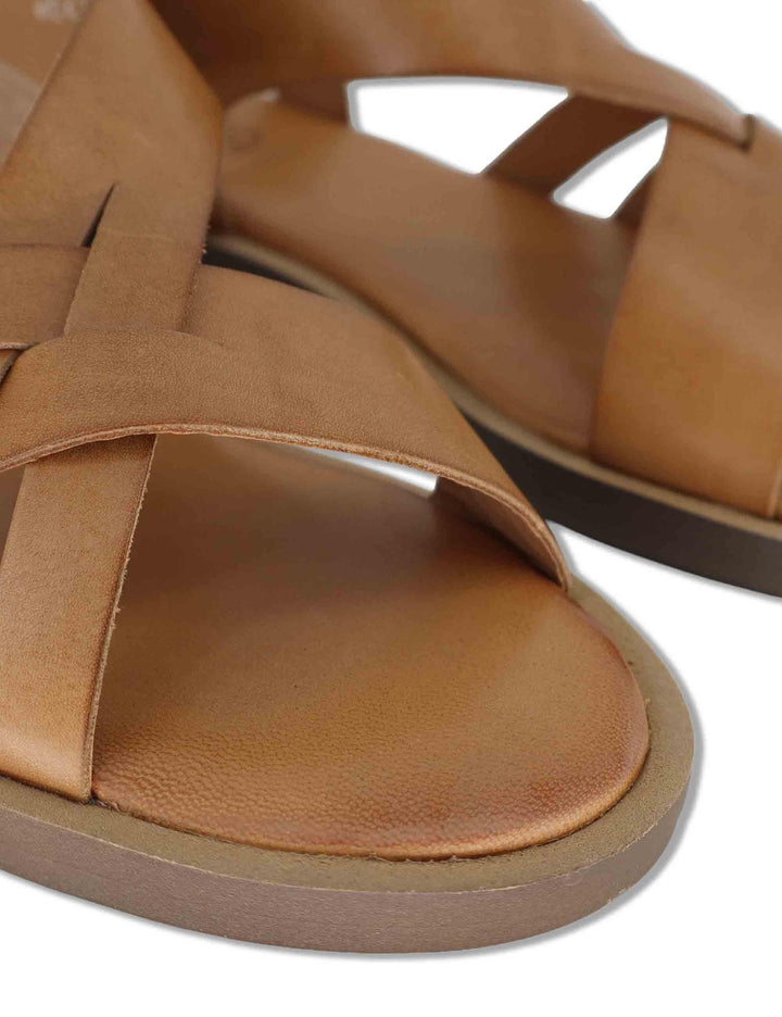 Sadnali bassi donna in pelle cuoio con sottopiede imbottito WD425R24 500008 Vueva 