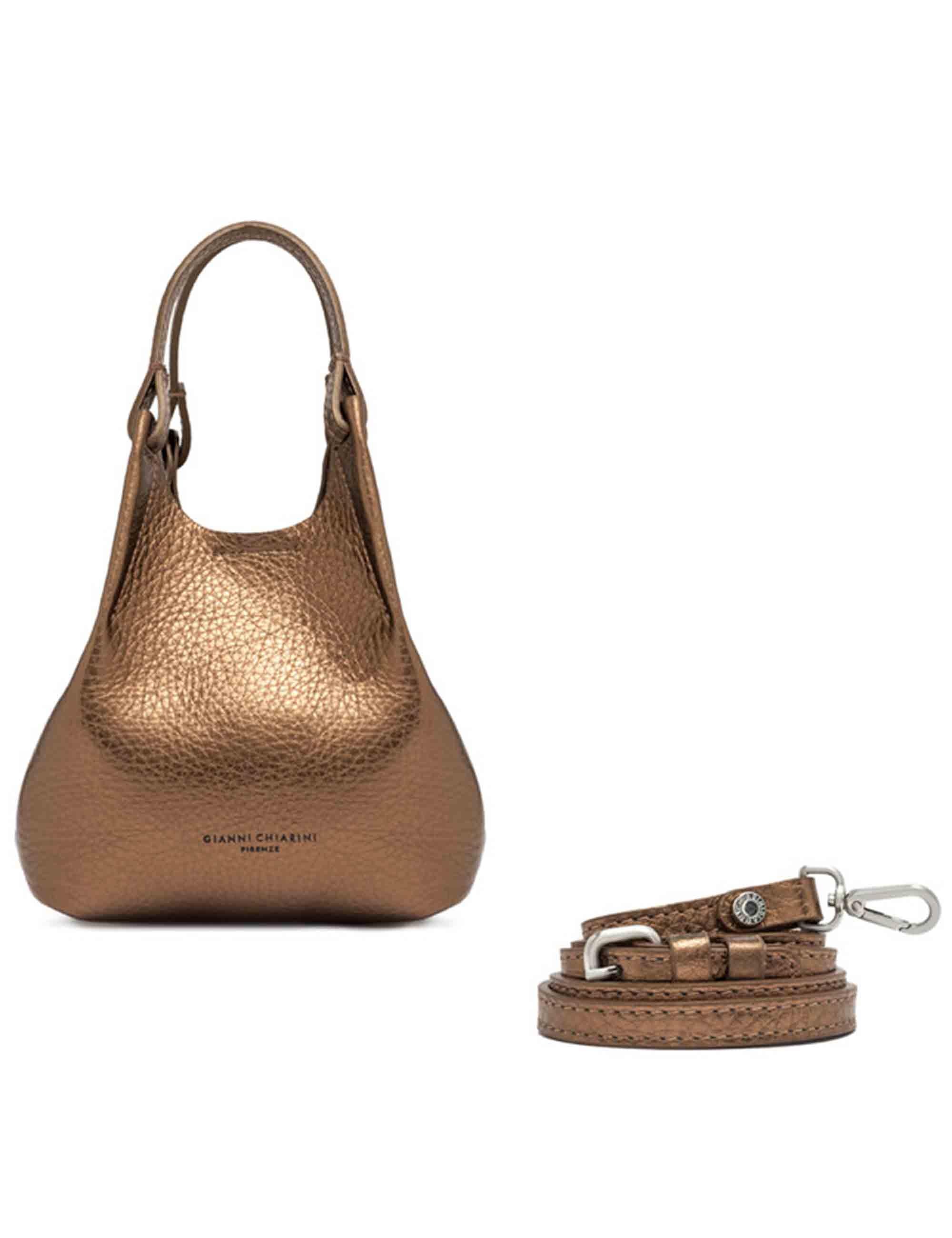 Borse donna Dua in pelle bronzo BS9718 14204 RNGDBL Gianni Chiarini 