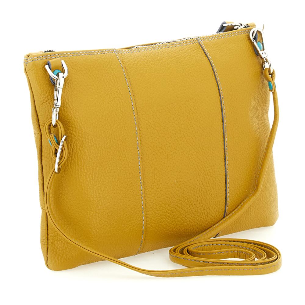 Borse donna Beyonce M in pelle senape con tracolla removibile G000040T2 X2577 C2018 Gabs 