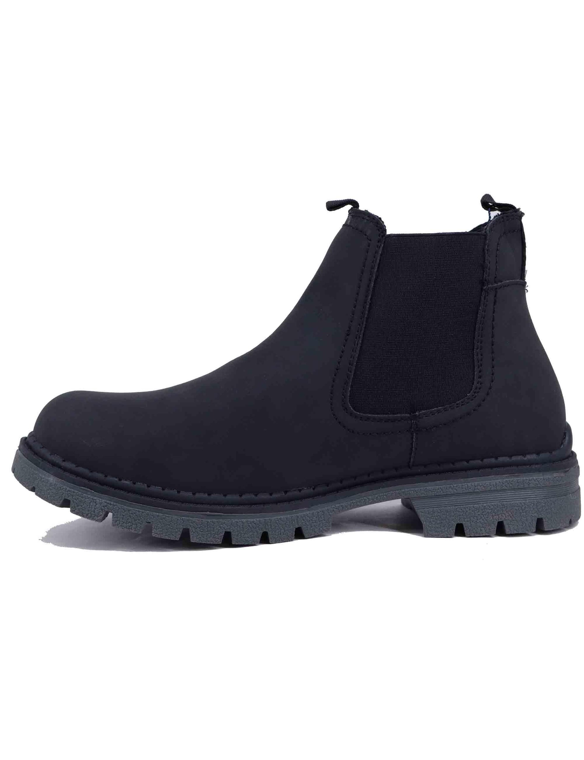 Stivaletti beatles uomo in eco pelle nera OHIO003M DY1 U.S. Polo Assn. 