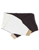 Women's White and Brown Wool Scarves with Cuffs EE794 12046 1