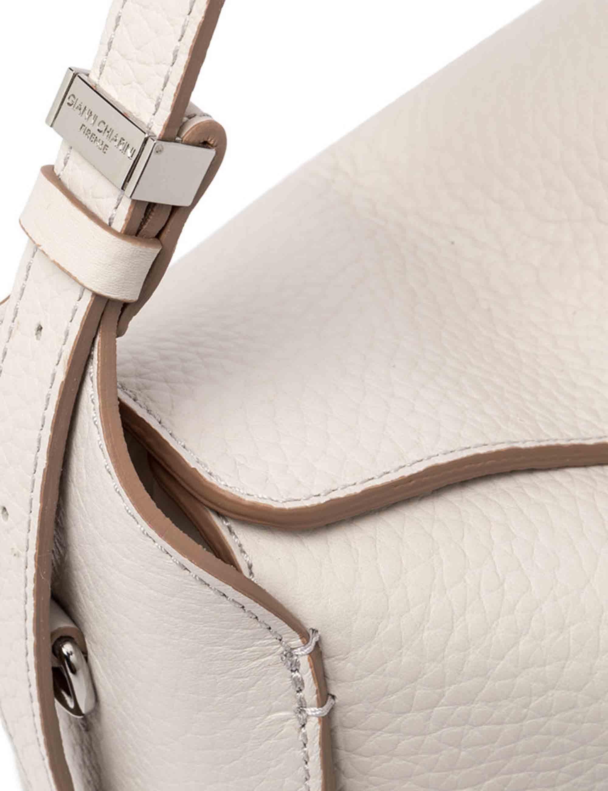 Borse donna Penelope in pelle beige con tracolla BS11351 13347 RNGDBL Gianni Chiarini 