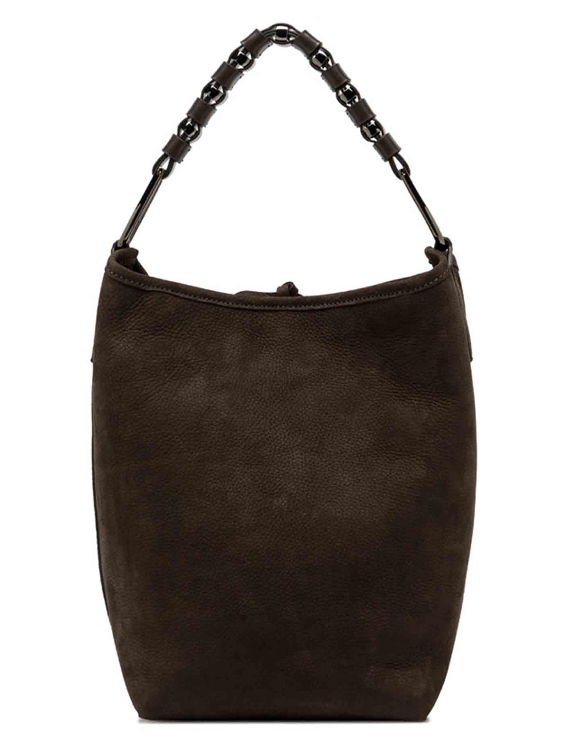 Borse donna Eliana in camoscio testa di moro BS11841 2107 NBK-TKL Gianni Chiarini 