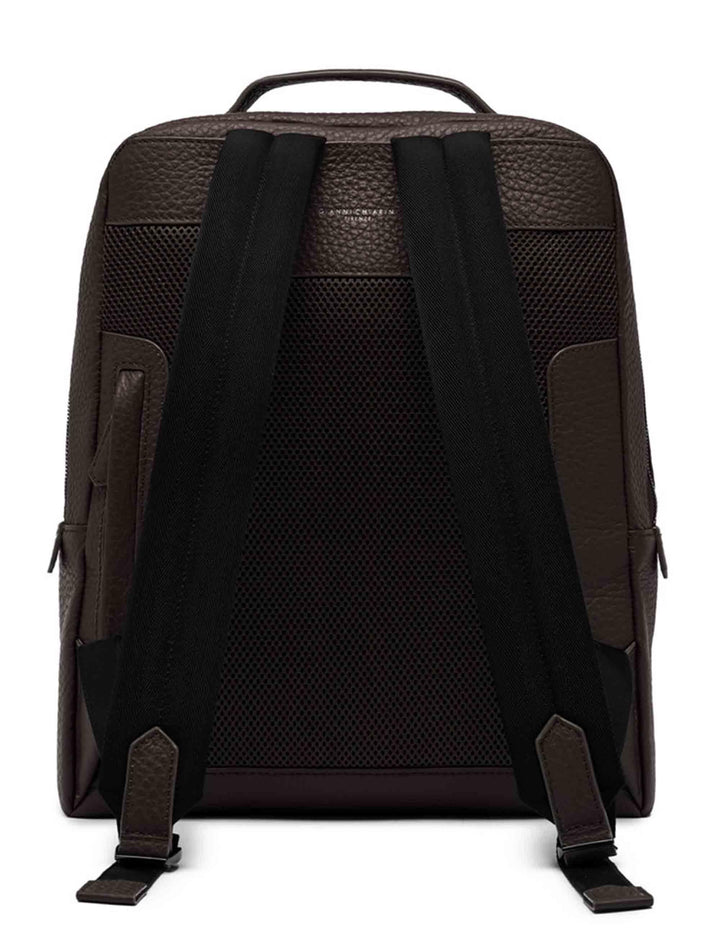 Zaini uomo Florence in pelle testa di moro ZNU B17813-1 DS 221 Gianni Chiarini 