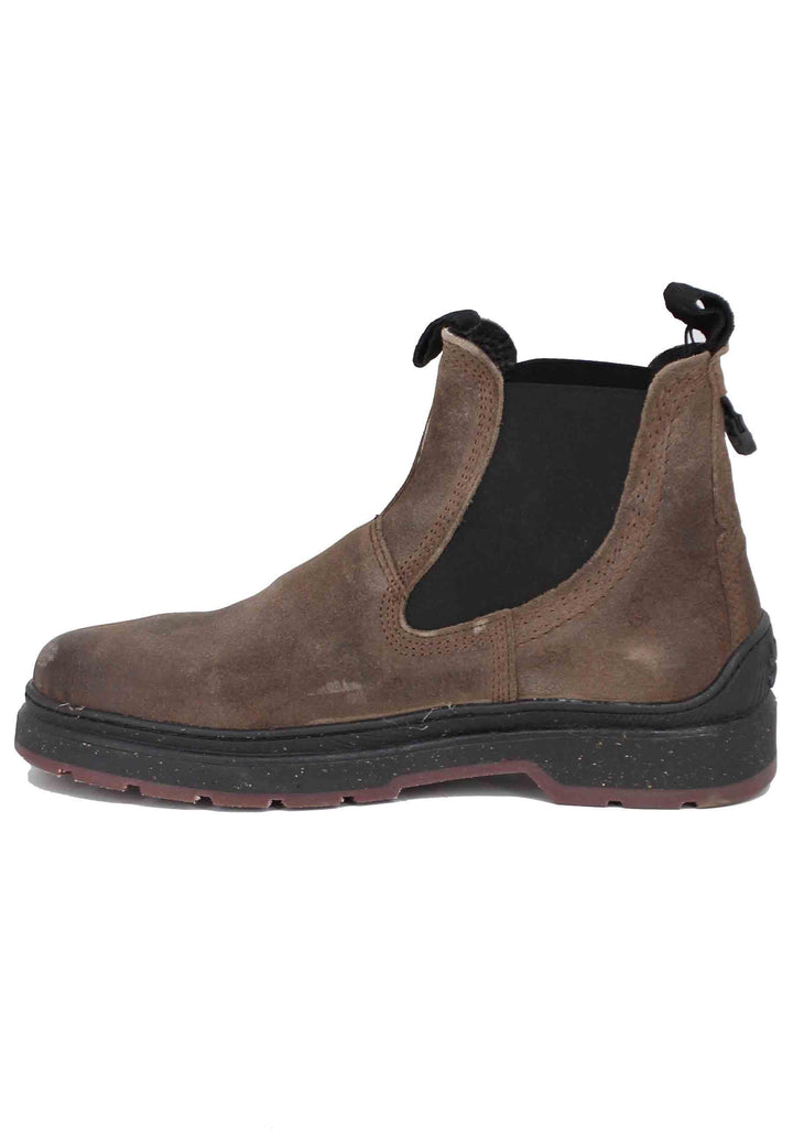 Stivaletti chelsea boot uomo in camoscio vintage taupe Red Rock Suede JM32181A 029 Jeep 