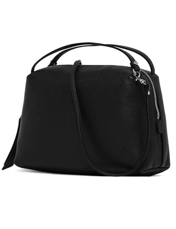 Borse donna Alifa in pelle martellata nera BS8148 001 COMMGRN Gianni Chiarini 