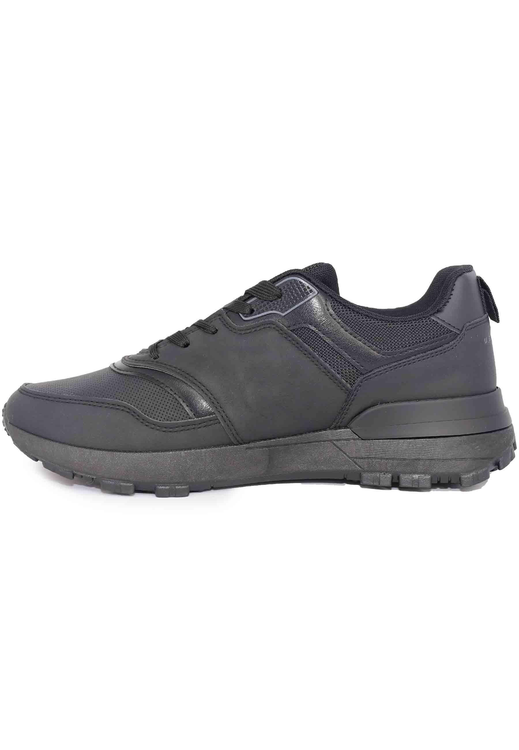 Sneakers uomo in eco pelle nero STORMY001 BLK U.S. Polo Assn. 