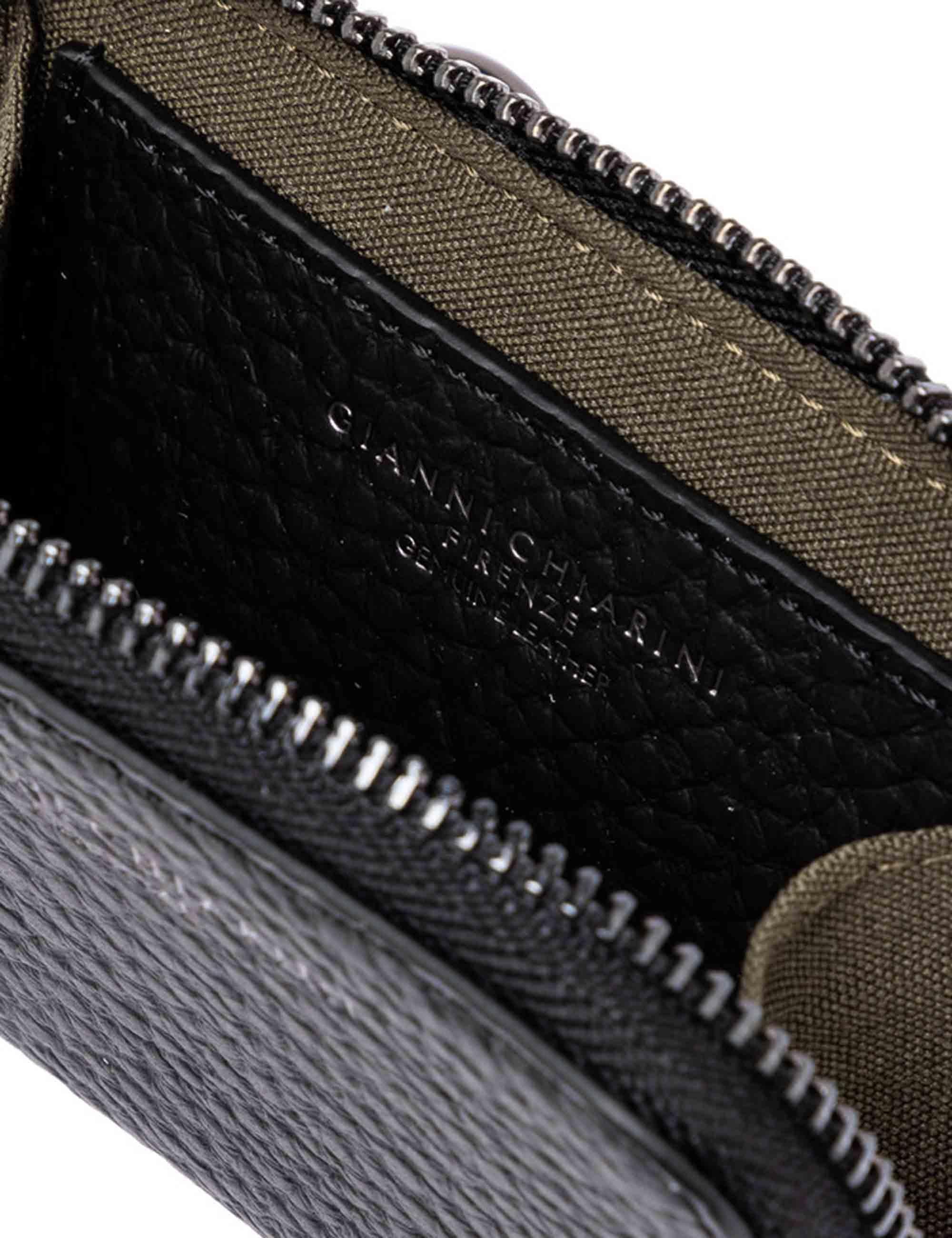 Portafogli uomo in pelle nera PF W-18296 DS 17742 TKL Gianni Chiarini 