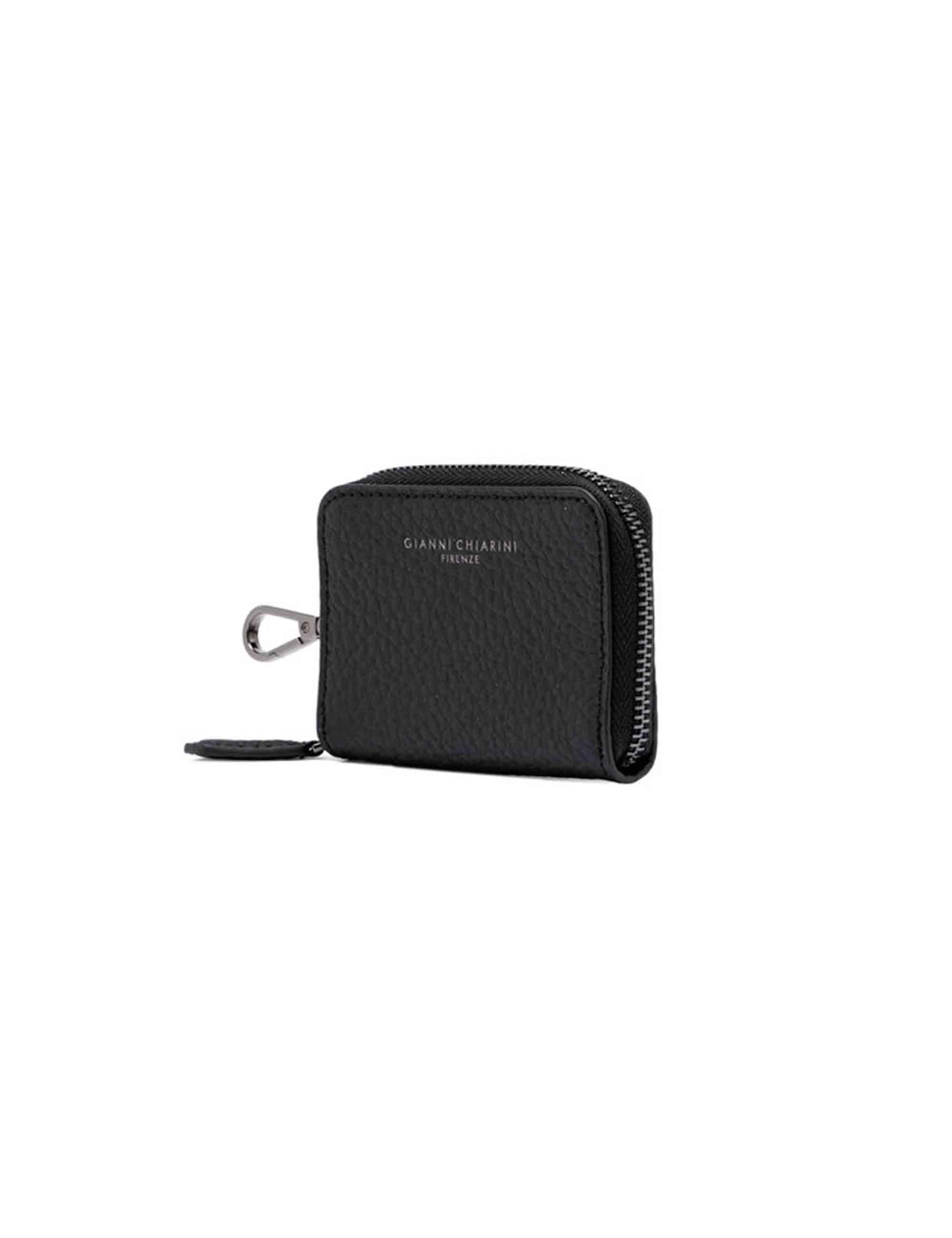 Portafogli Uomo in Pelle Nera Uomo PF W-18296 DS 17742 TKL