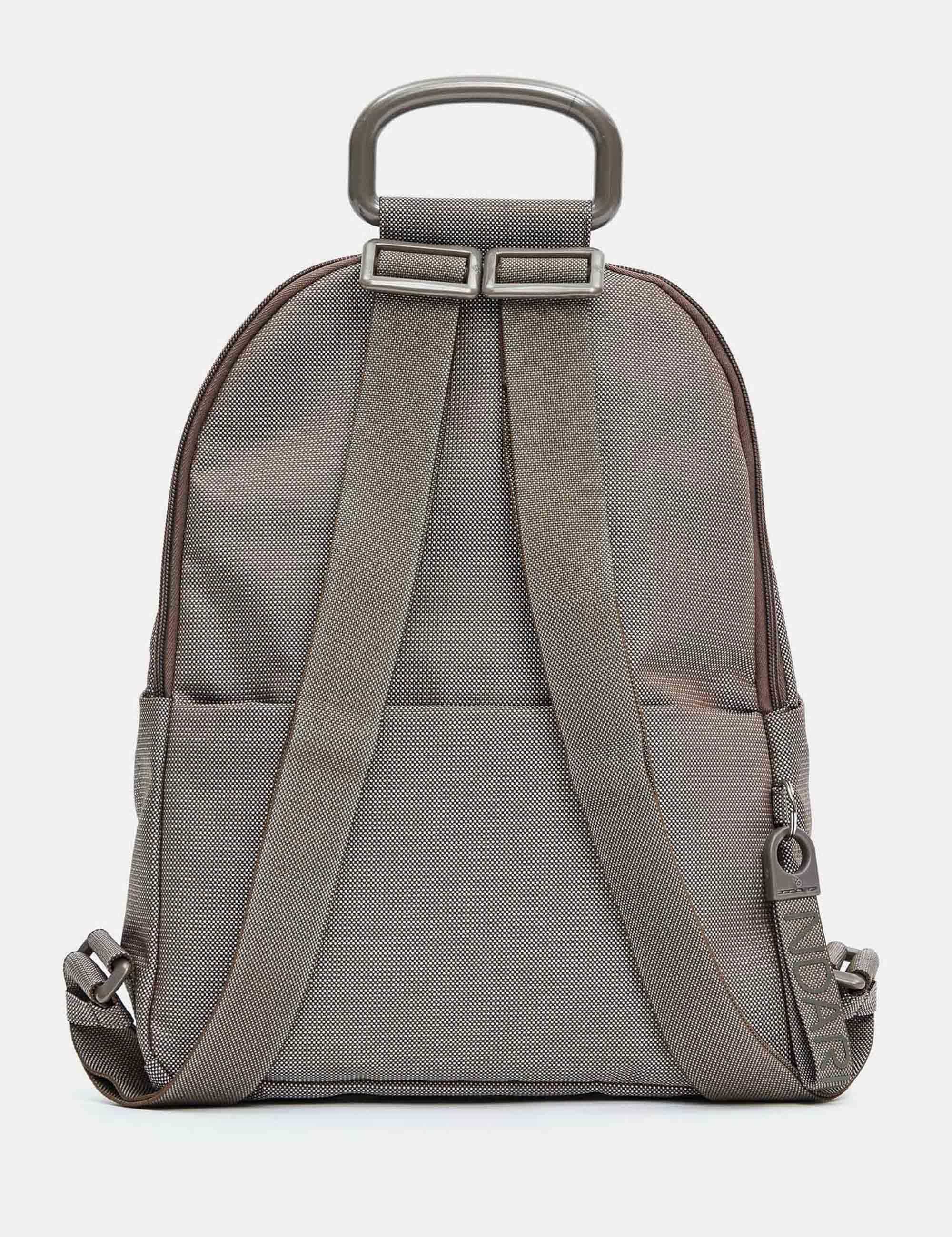 Zaini MD 20 tasche laterali in taupe P10QMT39 09K Mandarina Duck 
