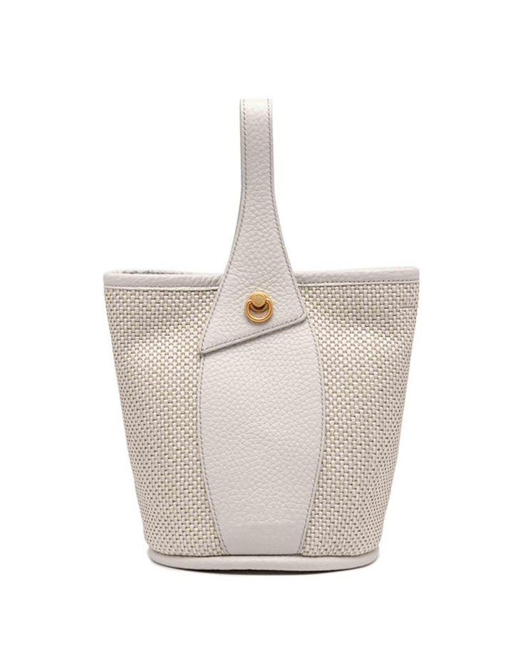 Borse donna Ester in tessuto e pelle beige BS11380 211 CST-TKL Gianni Chiarini 