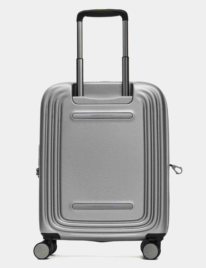 Trolley Logoduck Cabin in grigio 4 rotelle 55x40x20 cm P10OUV24 625 Mandarina Duck 