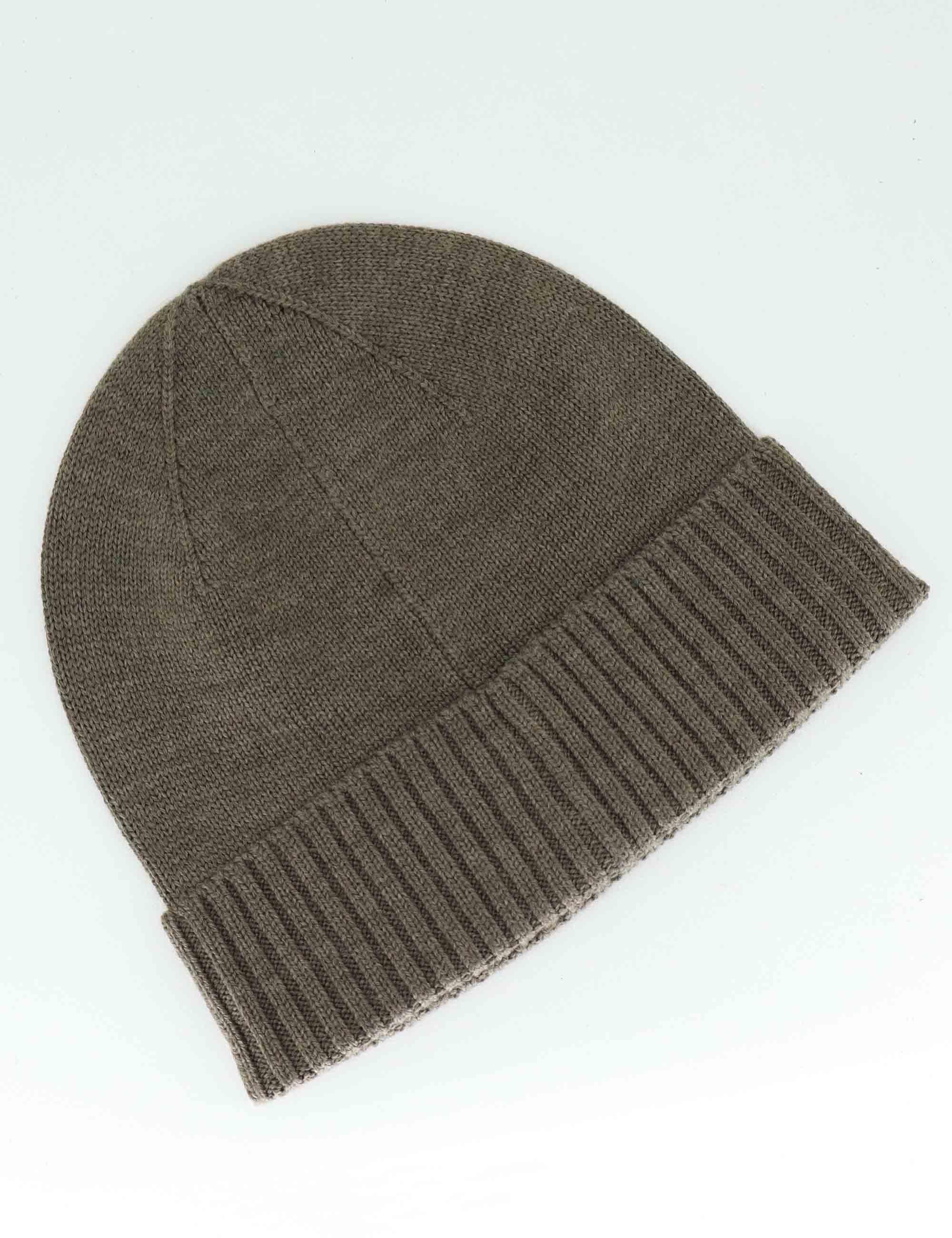 Cappelli in lana verde con logo ricamato 710886137019 LIGHT CARGO OLIVE Polo Ralph Lauren 