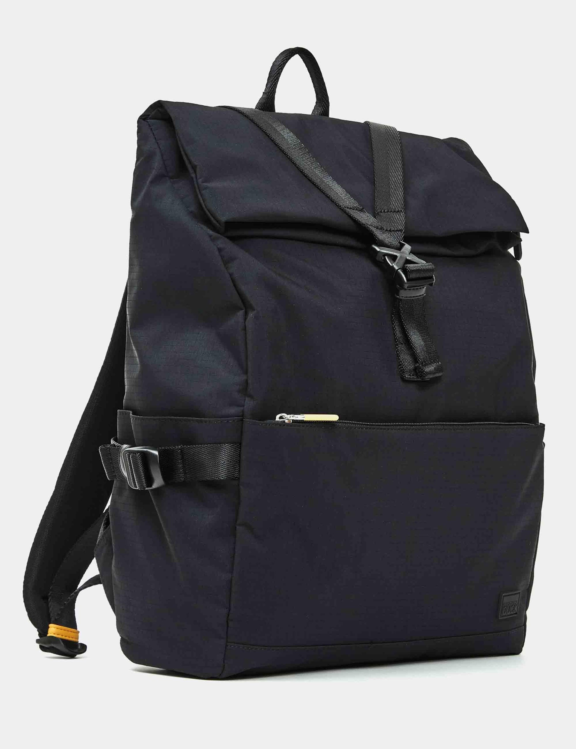 Zaini Y-light in poliestere riciclato nero 43×31,5×12,5 cm P10OWT06 651 Mandarina Duck 