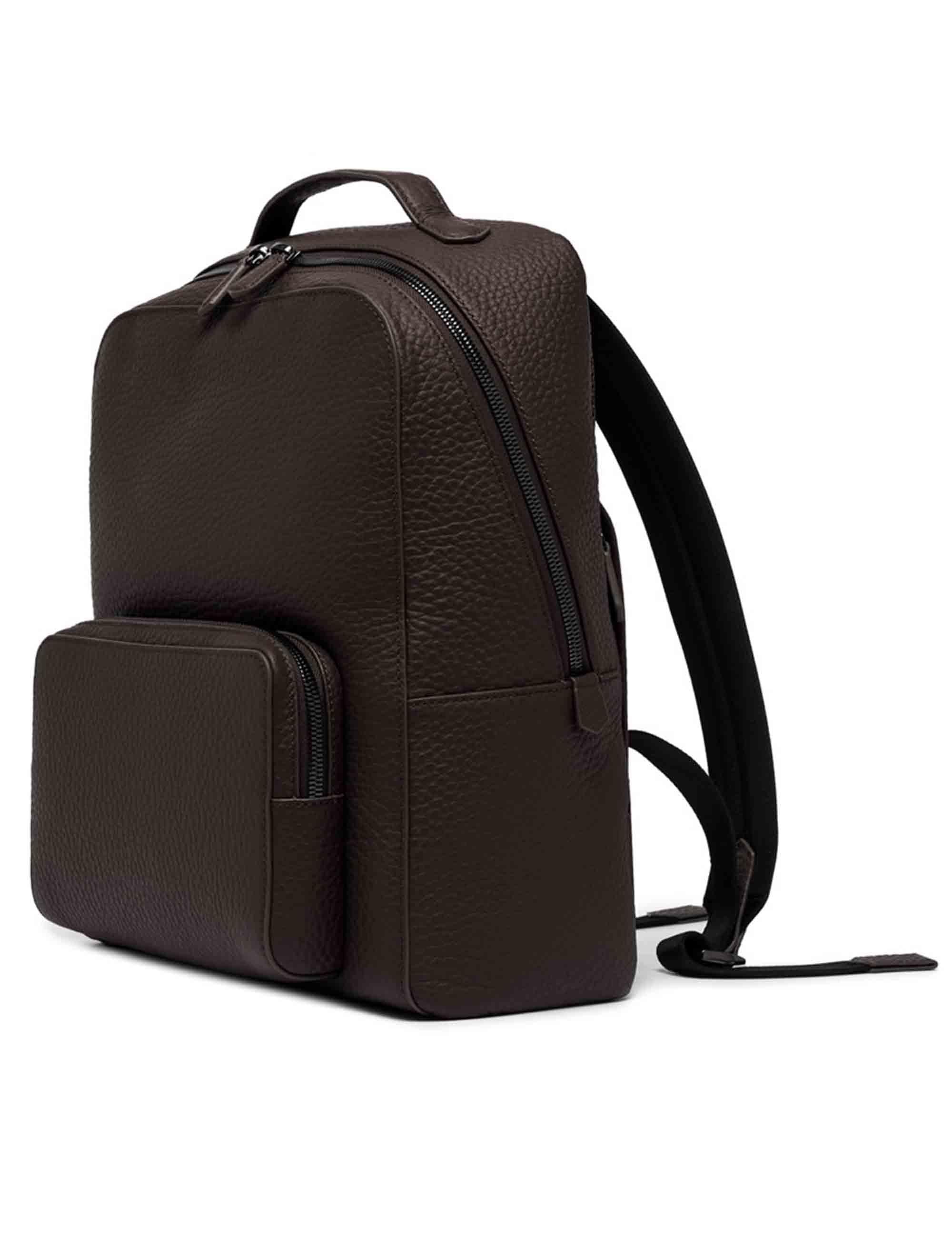 Zaini uomo Florence in pelle testa di moro ZNU B17813-1 DS 221 Gianni Chiarini 