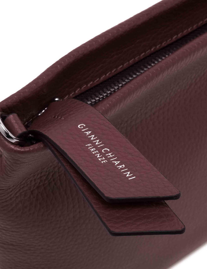 Borse donna Branda in pelle bordeaux con catena e tracolla in pelle removibile BS8265 14050 GRN-EM Gianni Chiarini 