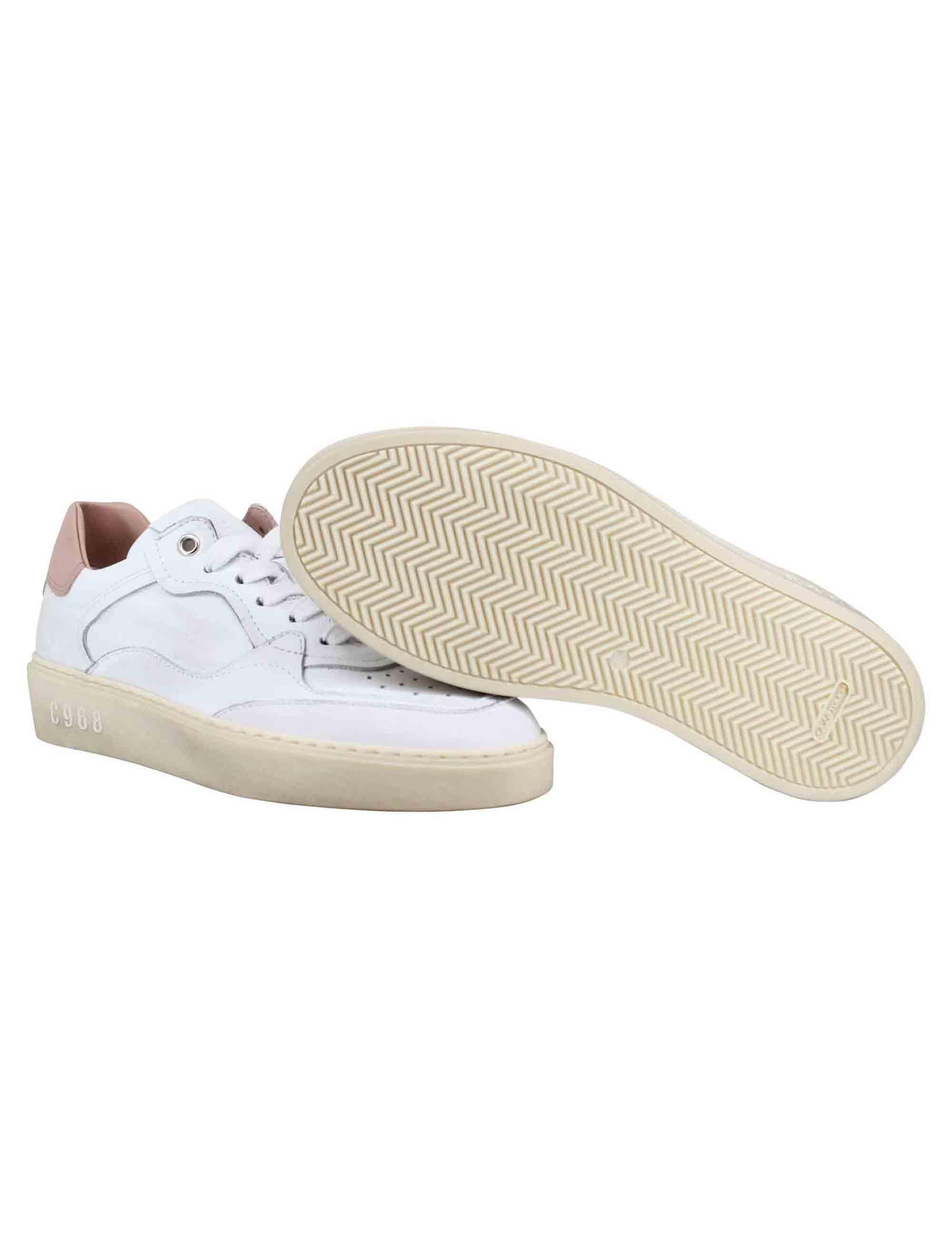 Sneakers donna in pelle bianca KATE 100 Corvari C968 